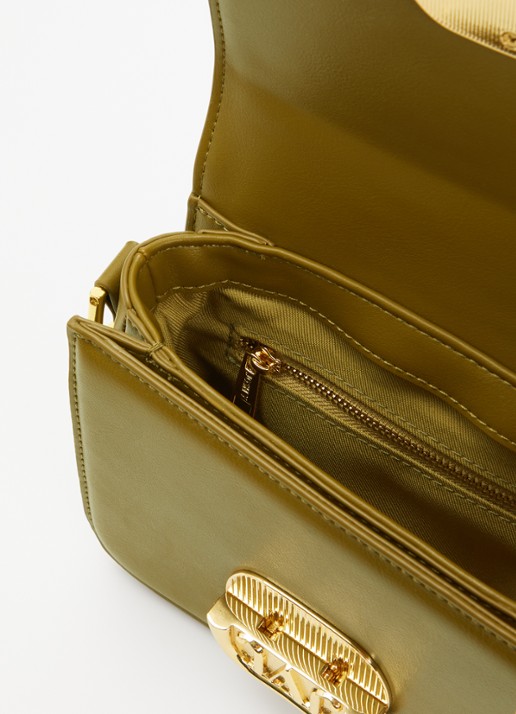 JOSH V Noé crossbodytas met logo  - detail 3 mosgroen