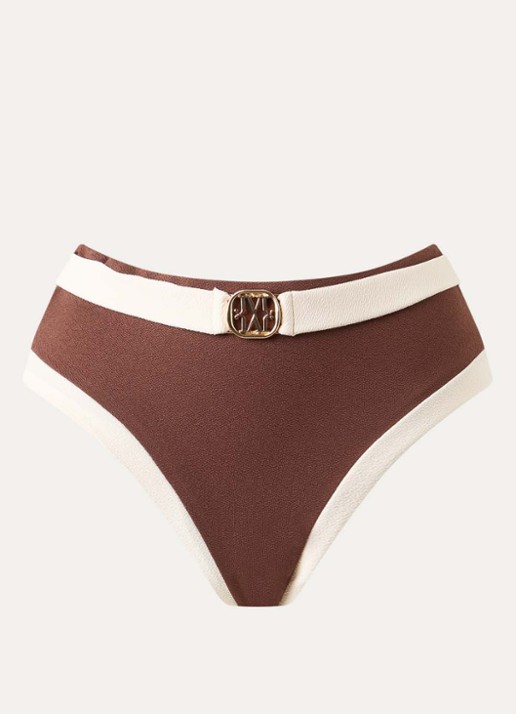 JOSH V Solange high waisted bikinislip met logo