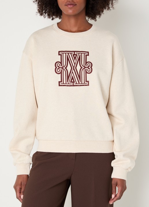 JOSH V Takumi sweater met logo