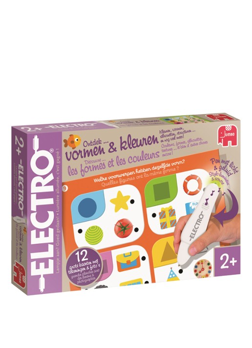 Jumbo Electro Wonderpen Ontdek vormen & kleuren educatieve speelset - voorkant undefined