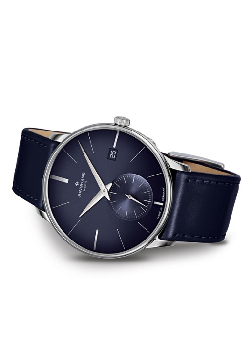 Junghans Meister Small Second horloge 058/4901.00 - detail zilver