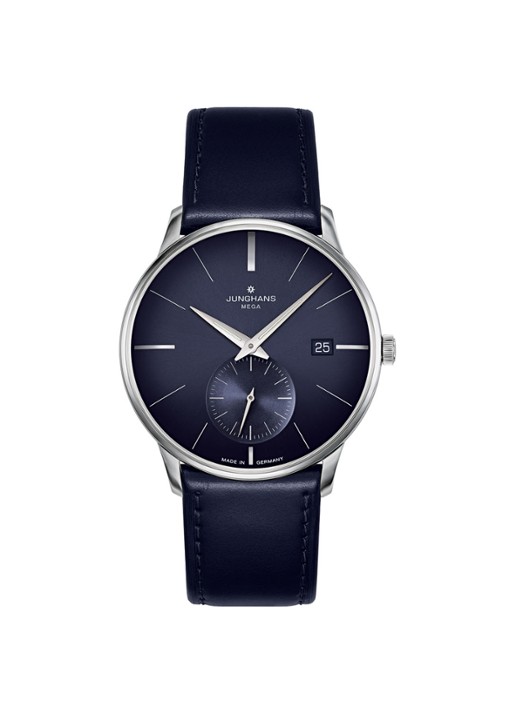 Junghans Meister Small Second horloge 058/4901.00 - voorkant 2 zilver