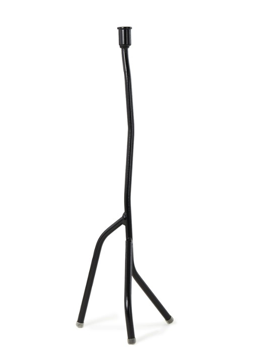 K'willeminhuis De Kandelaar L 65 cm - voorkant zwart