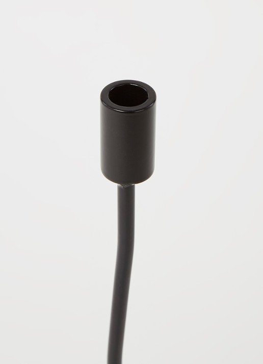K'willeminhuis Mini kandelaar L 30 cm - detail 3 zwart
