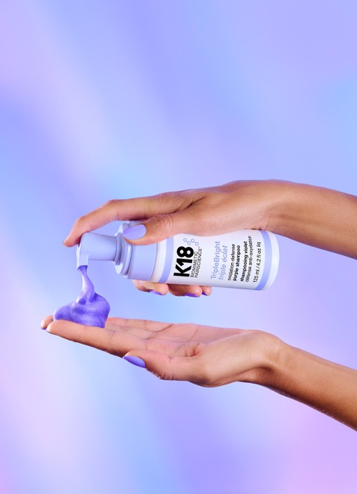K18 TripleBright silver shampoo - zilver shampoo - detail 3 undefined