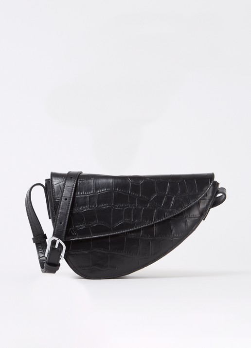 KAAI Rebel crossbodytas van kalfsleer