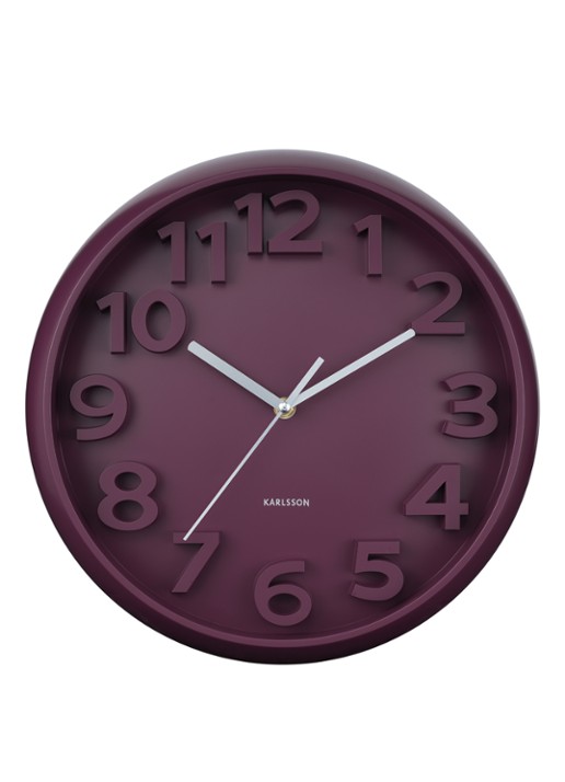 Karlsson Elevated Classic Numbers wandklok 