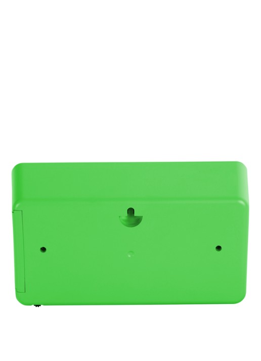 Karlsson Funky flip tafel- en wandklok - achterkant 5 groen