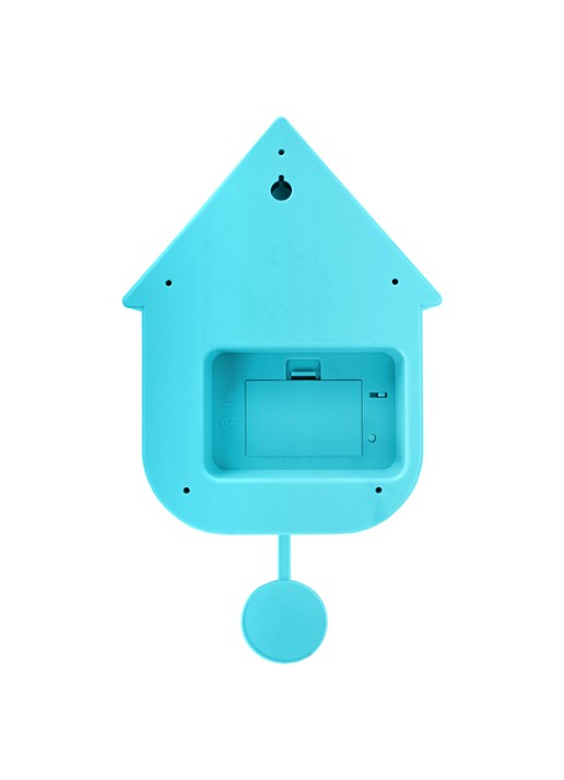 Karlsson Modern Cuckoo klok - achterkant 3 turquoise