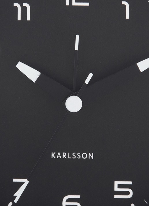 Karlsson Orgullo wekker - detail 3 zwart