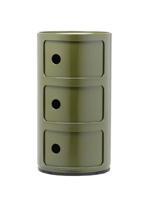 Kartell Componibili kast nachtkastje large (3 comp.) Ø32 cm
