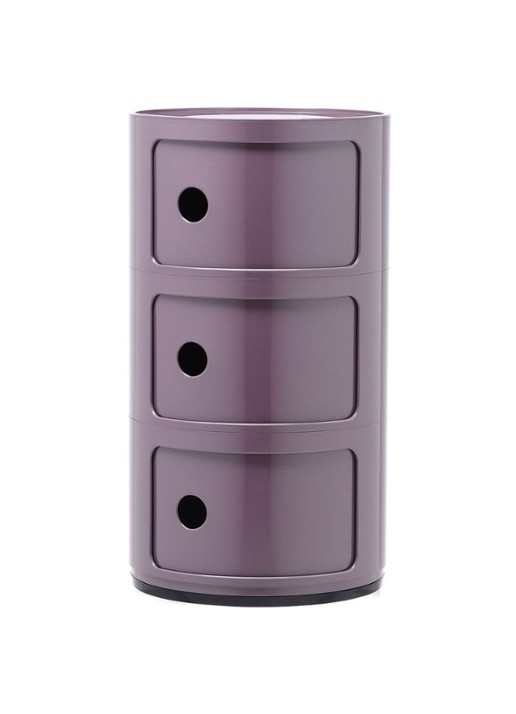 Kartell Componibili kast nachtkastje large (3 comp.) Ø32 cm