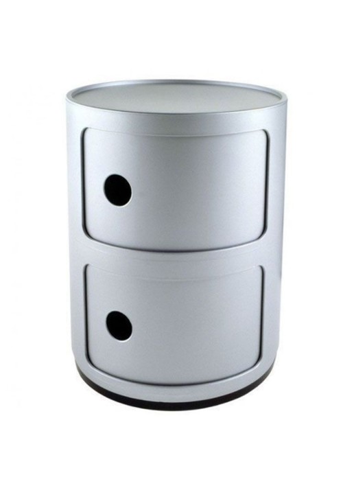 Kartell Componibili kast nachtkastje medium (2 comp.) Ø32 cm