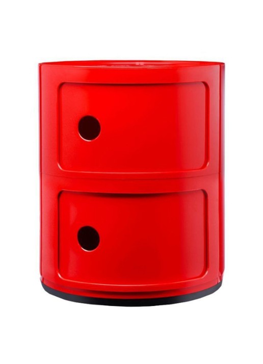 Kartell Componibili kast nachtkastje medium (2 comp.) Ø32 cm