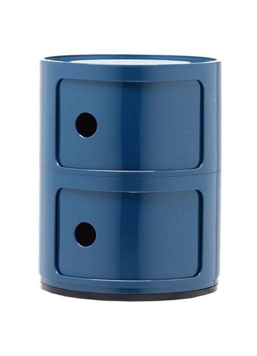 Kartell Componibili kast nachtkastje medium (2 comp.) Ø32 cm
