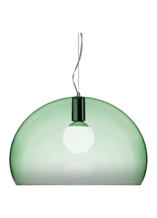 Kartell FL/Y hanglamp Ø 52 cm - voorkant groen