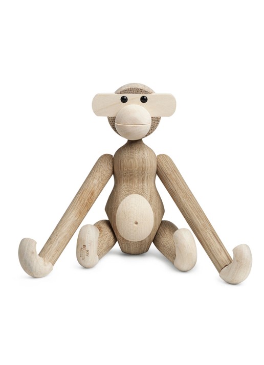 Kay Bojesen Monkey S ornament 20 cm - detail 3 lichtbruin