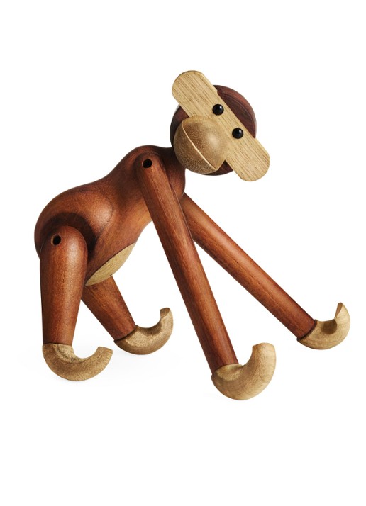 Kay Bojesen Monkey small ornament 20 cm  - detail 3 bruin
