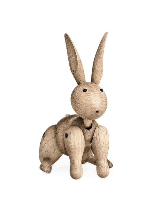 Kay Bojesen Rabbit ornament 16 cm - detail 3 lichtbruin