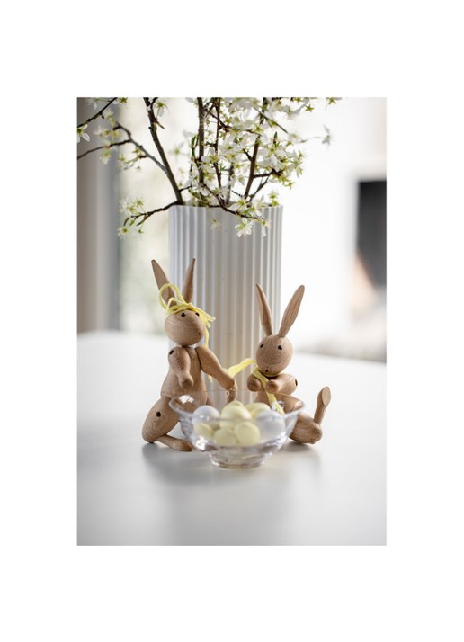 Kay Bojesen Rabbit ornament 16 cm - detail 4 lichtbruin