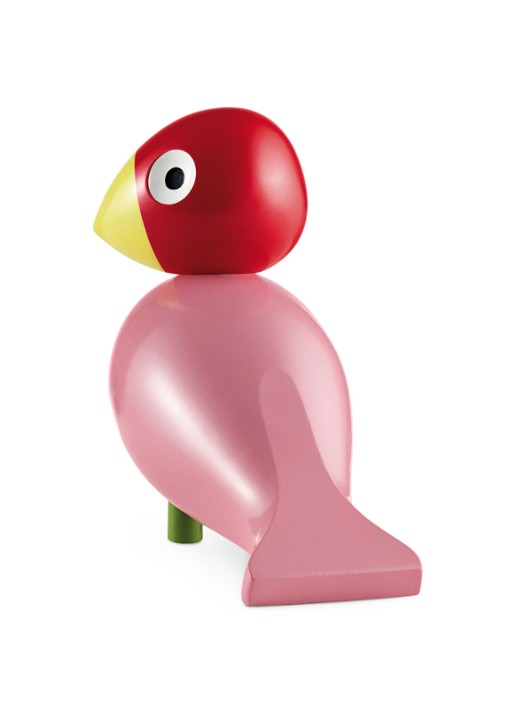 Kay Bojesen Songbird Ruth ornament 15 cm - detail roze