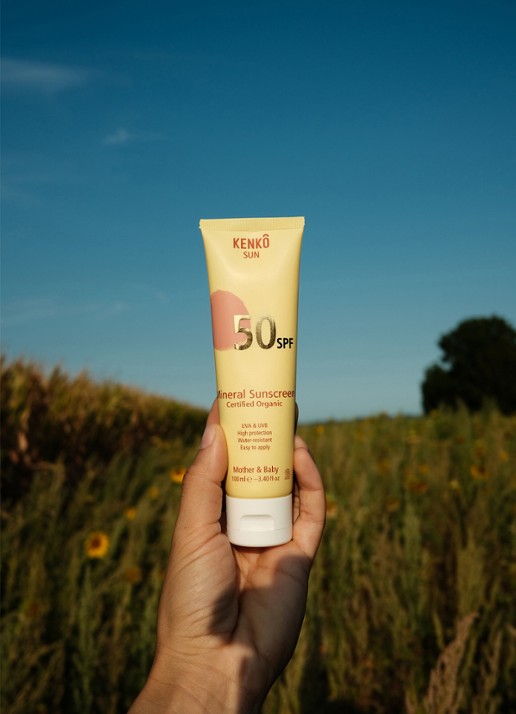 Kenkô Baby & Kids Sun Cream SPF50 - zonnebrand - voorkant 2 multicolor