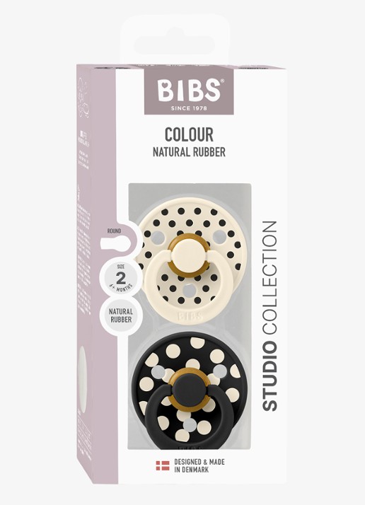 Kenkô Polka fopspeen in 2-pack - detail 7 beige