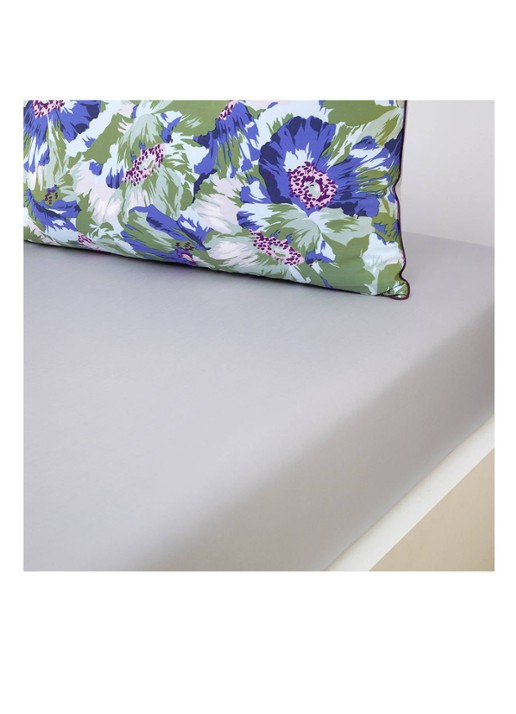 KENZO Anémone hoeslaken met bloemenprint, hoekhoogte 33 cm