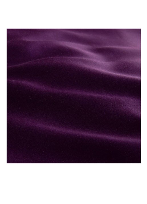KENZO Iconic dekbedovertrek van katoensatijn 300TC - exclusief kussenslopen - achterkant aubergine