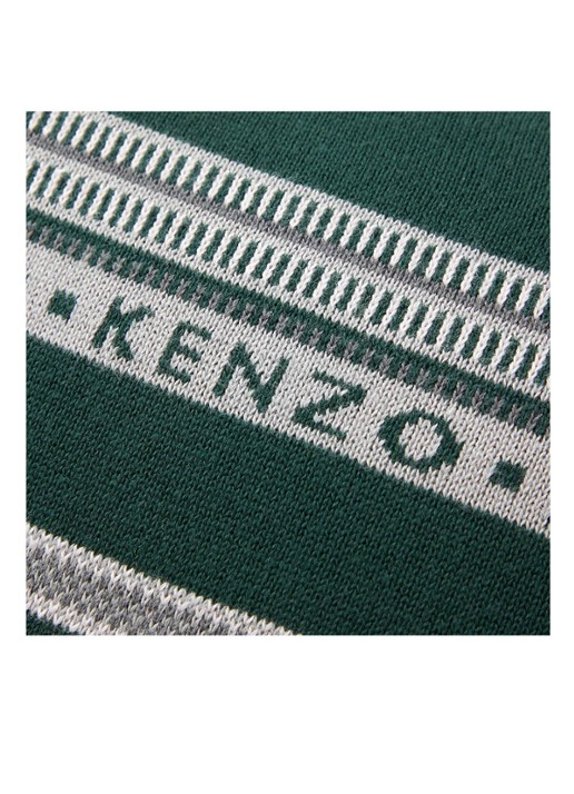 KENZO Jakado sierkussenhoes 45 x 45 cm - detail 5 groen