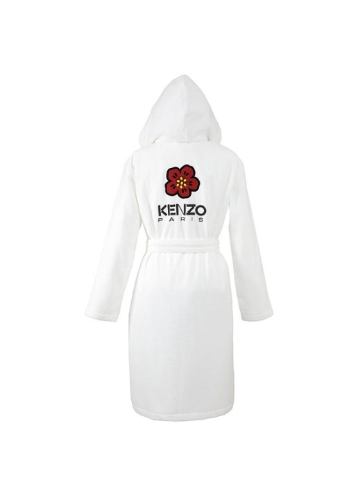 KENZO K Boke badjas van  katoen - unisex - achterkant 10 wit