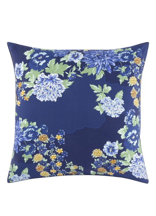 KENZO K Dahlia kussensloop - voorkant blauw