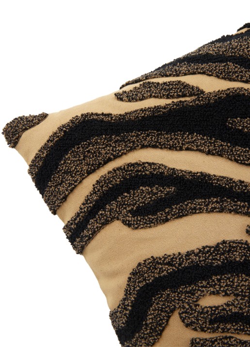 KENZO K Fauve sierkussenhoes 45 x 45 cm - voorkant 4 beige