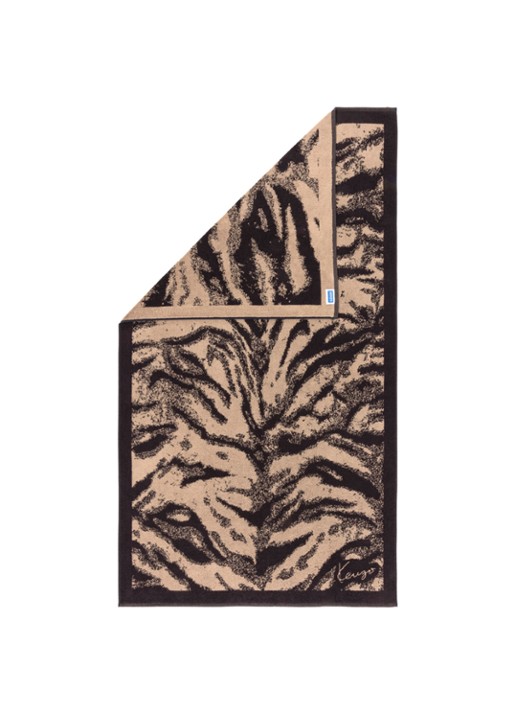 KENZO K Fauve strandlaken - 90 x 160 cm - achterkant 3 beige