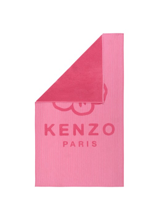 KENZO K Hanko strandlaken 90 x 160 cm - voorkant 3 roze