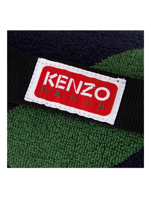 KENZO K Label strandlaken - 500gr/m2 - 90 x 160 cm  - detail 4 groen