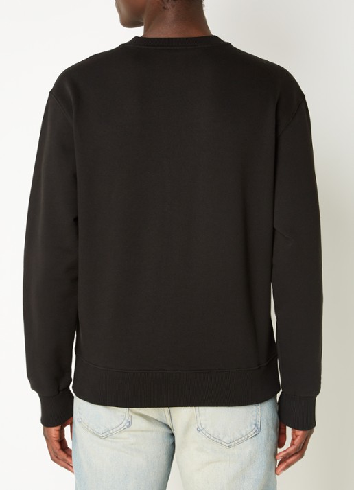 KENZO Sweater met logoprint - achterkant 5 zwart