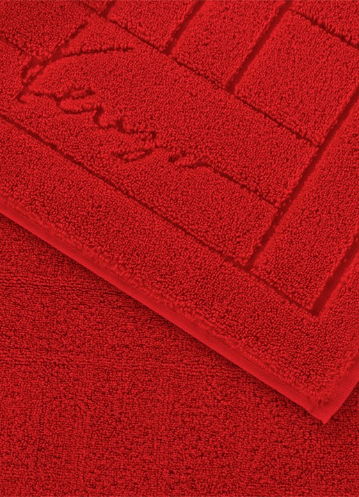 KENZO Weave badmat 55 x 80 cm - voorkant 2 rood