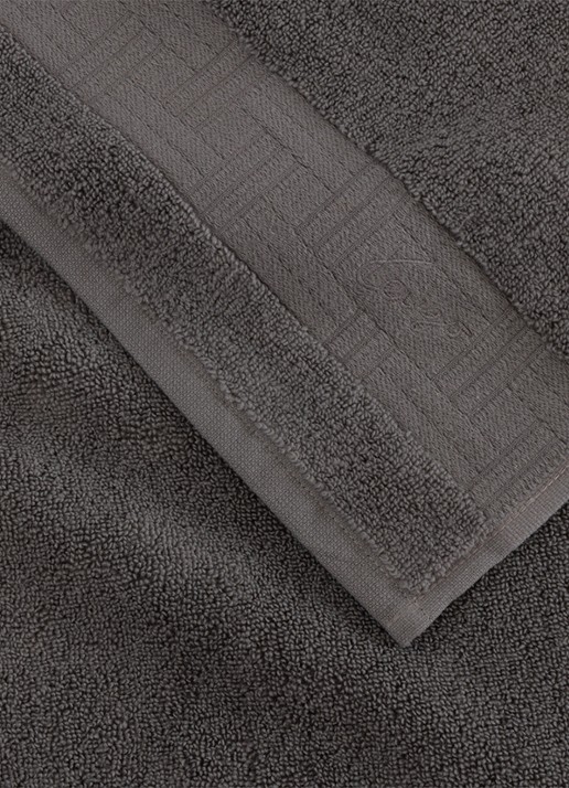 KENZO Weave gastendoek - 45 x 70 cm - voorkant 2 grijs
