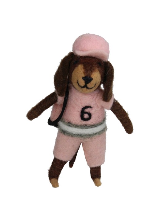 Kersten Golf Hond kersthanger 14 cm