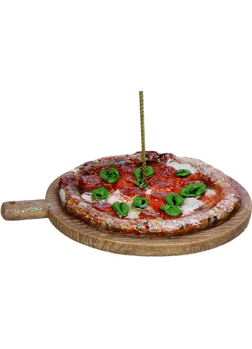 Kersten Italiaanse Pizza kersthanger 10,4 cm