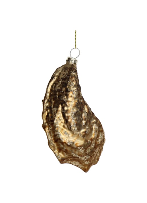Kersten Oester kersthanger 14 cm - achterkant 2 goud