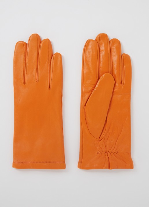 Kessler Chelsea Touch handschoenen van leer - voorkant orange