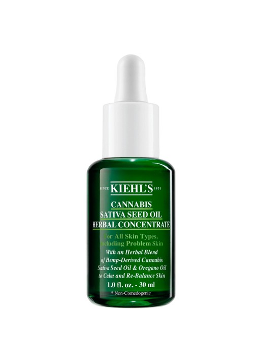 Kiehl's Cannabis Sativa Seed Oil Herbal Concentrate - gezichtsolie - voorkant undefined