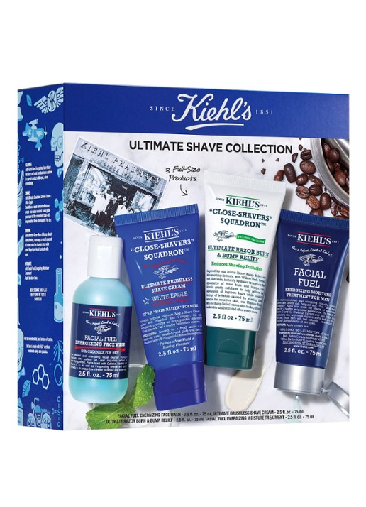 Kiehl's Kiehl's Mens Shaves Starter Kit - Limited Edition scheerset - voorkant undefined