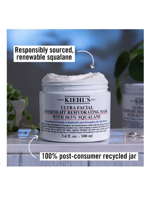 Kiehl's Ultra Facial Overnight Hydrating Mask With 10,5% Squalane - nachtmasker - detail 5 undefined