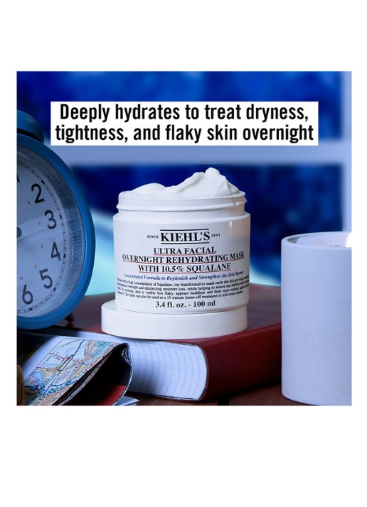 Kiehl's Ultra Facial Overnight Hydrating Mask With 10,5% Squalane - nachtmasker - detail 6 undefined