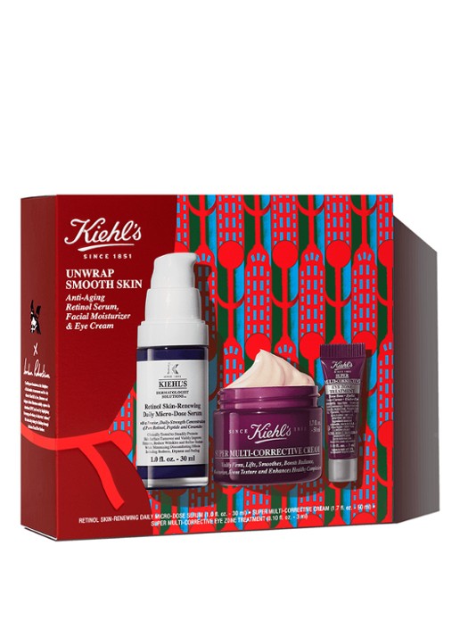 Kiehl's Unwrap smooth skin set - anti-ageing