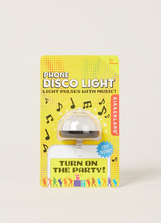 Kikkerland Disco accessoire voor Iphone  - voorkant 2 undefined