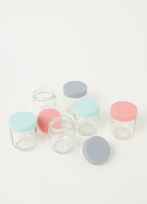 Kilner Pot voor babyvoeding set van 6 - detail 3 transparant